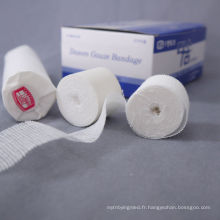 désinfectant et bandage de gaze de nettoyage en coton